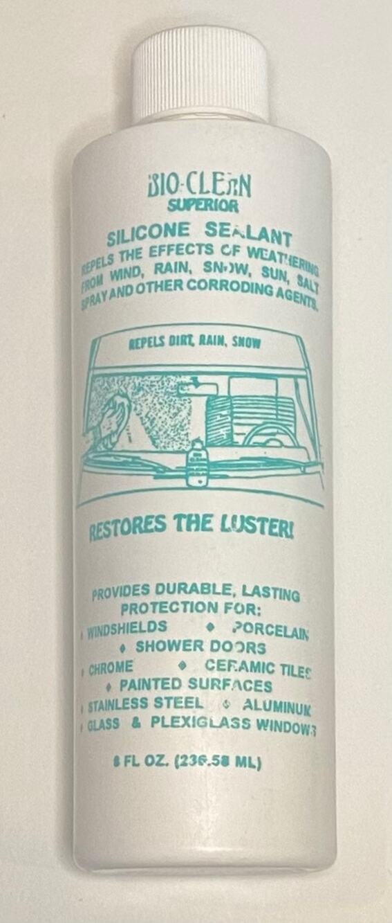 New Bio-Clean Superior Water Stain Silicone Sealer 8 oz. Bottle